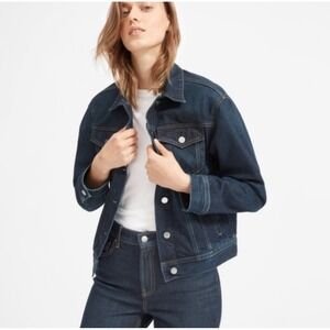 Vintage Old‎ Navy Brand Women's Dark Wash Denim Jacket XL